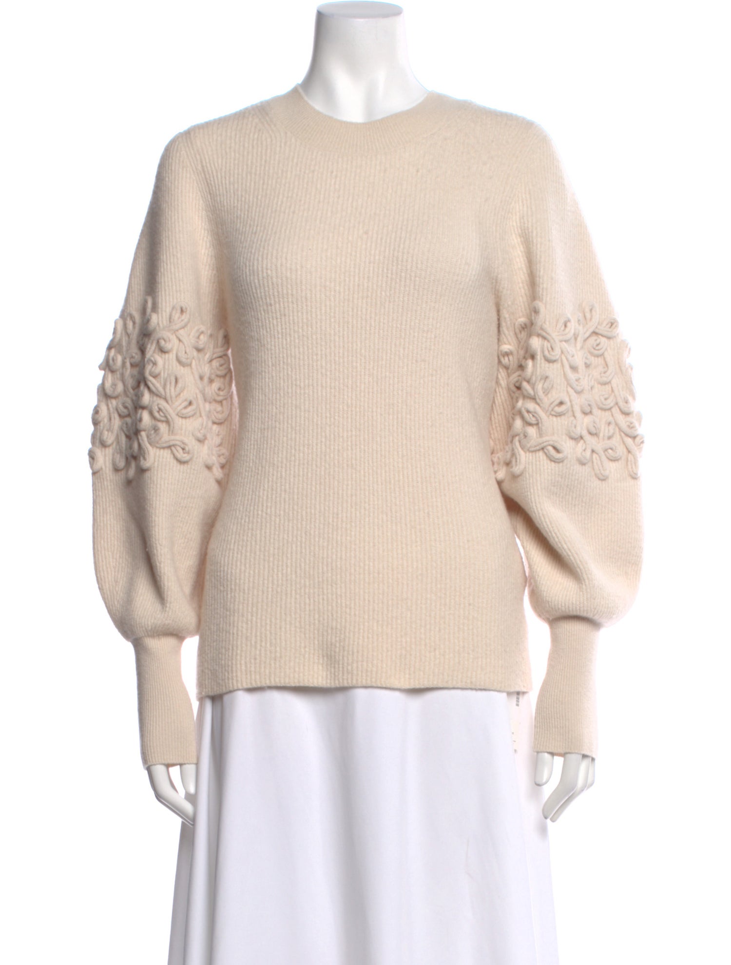Rebecca Taylor Wool Crew Neck Sweater