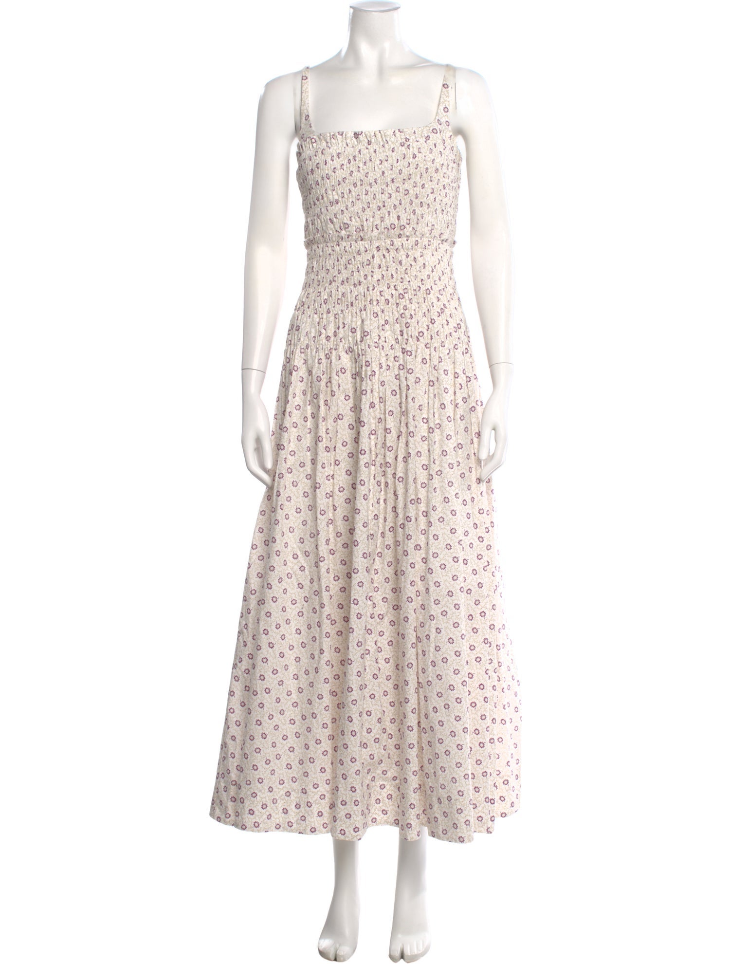Rebecca Taylor Floral Print Long Dress