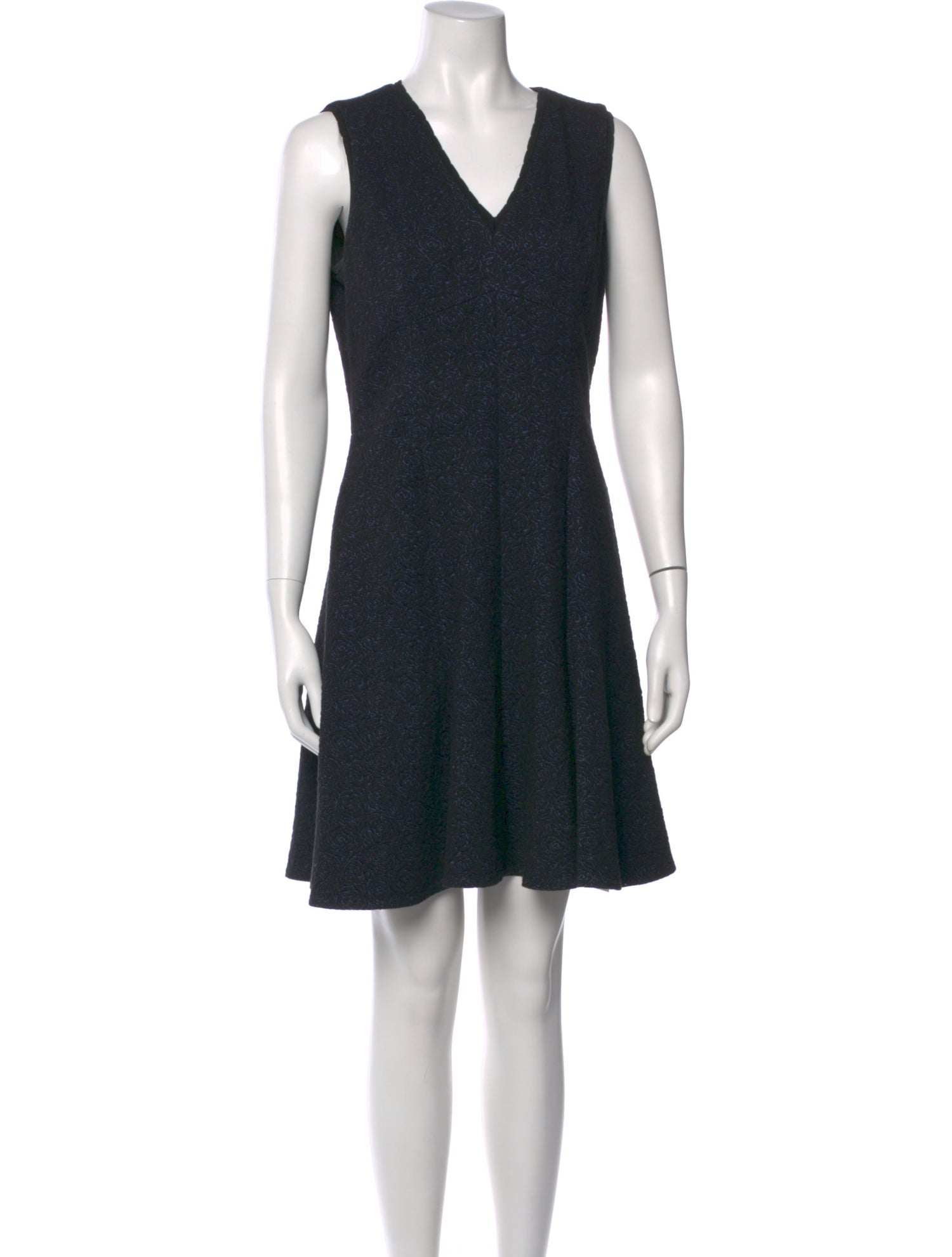 Rebecca Taylor V-Neck Knee-Length Dress