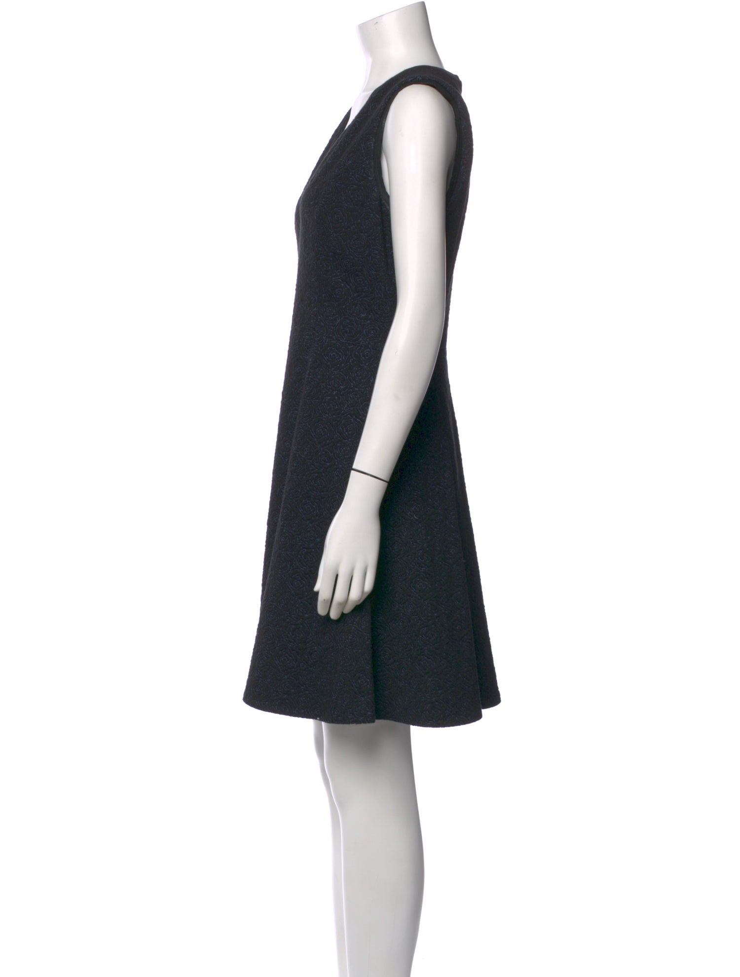 Rebecca Taylor V-Neck Knee-Length Dress