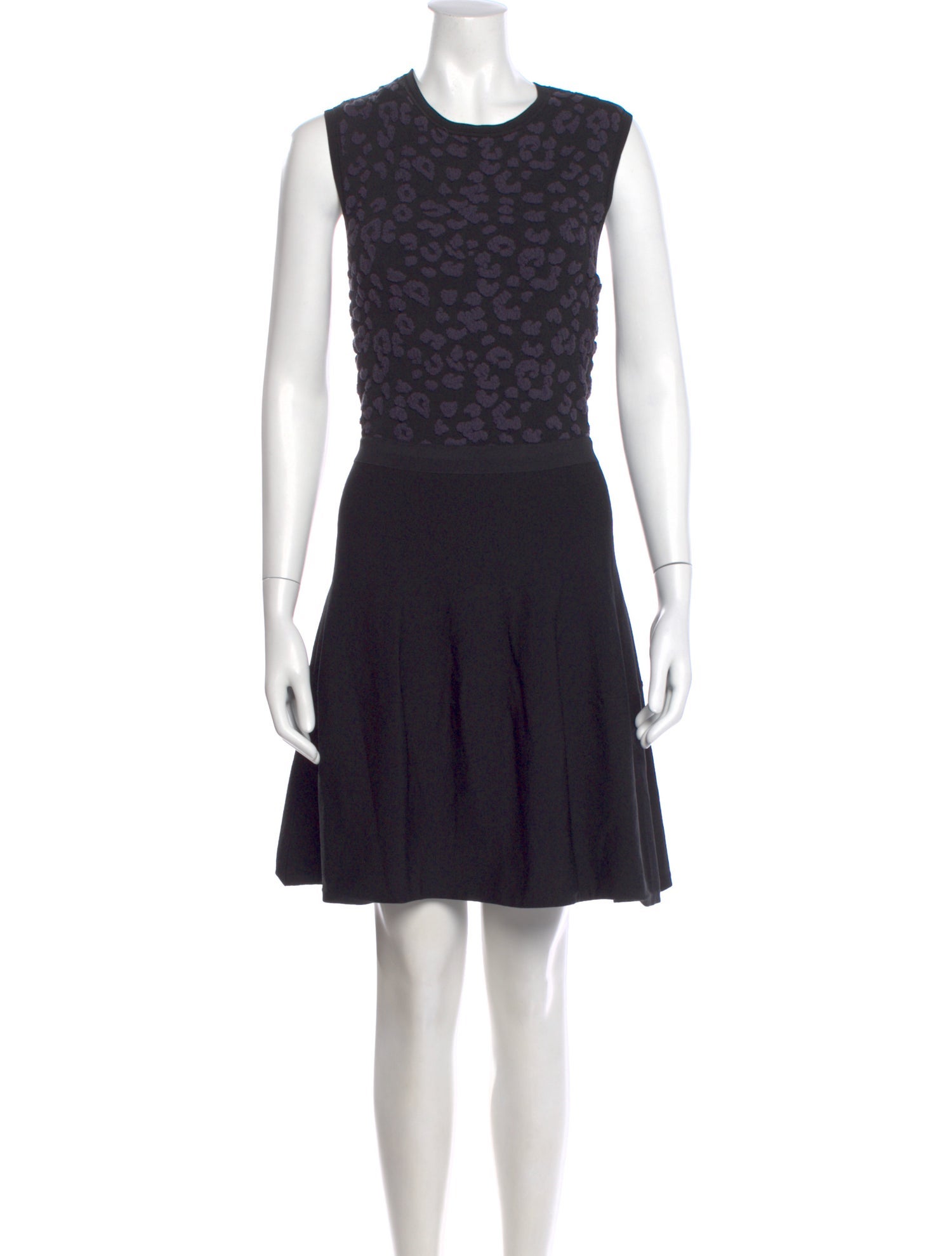 Rebecca Taylor Crew Neck Mini Dress