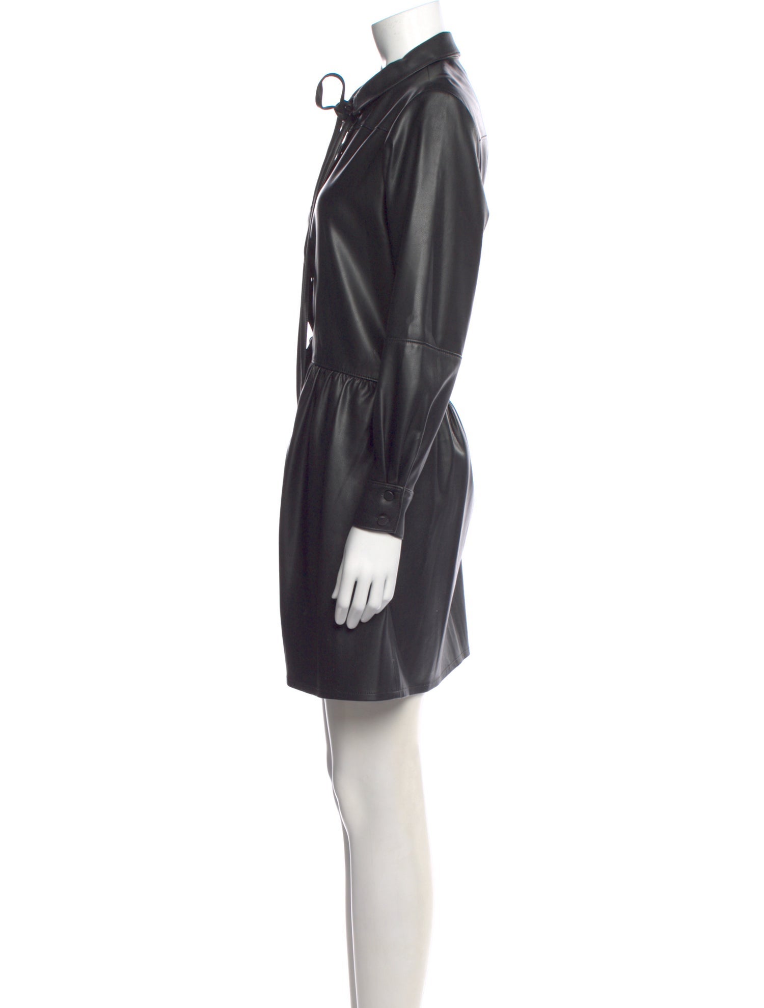 chinese dress ladies Vegan Leather Mckenna Dress – Cinq à Sept main image 0