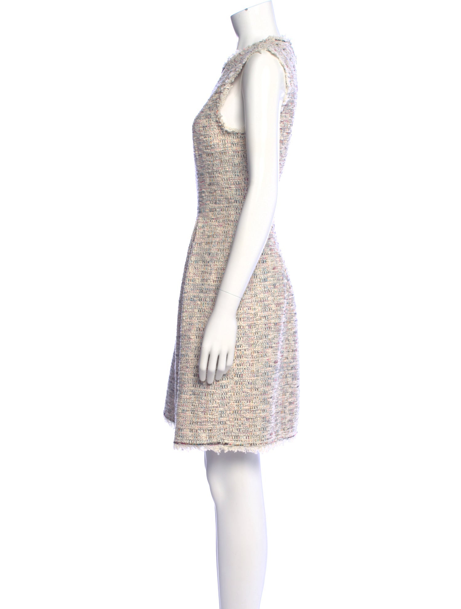 Rebecca Taylor Tweed Pattern Mini Dress