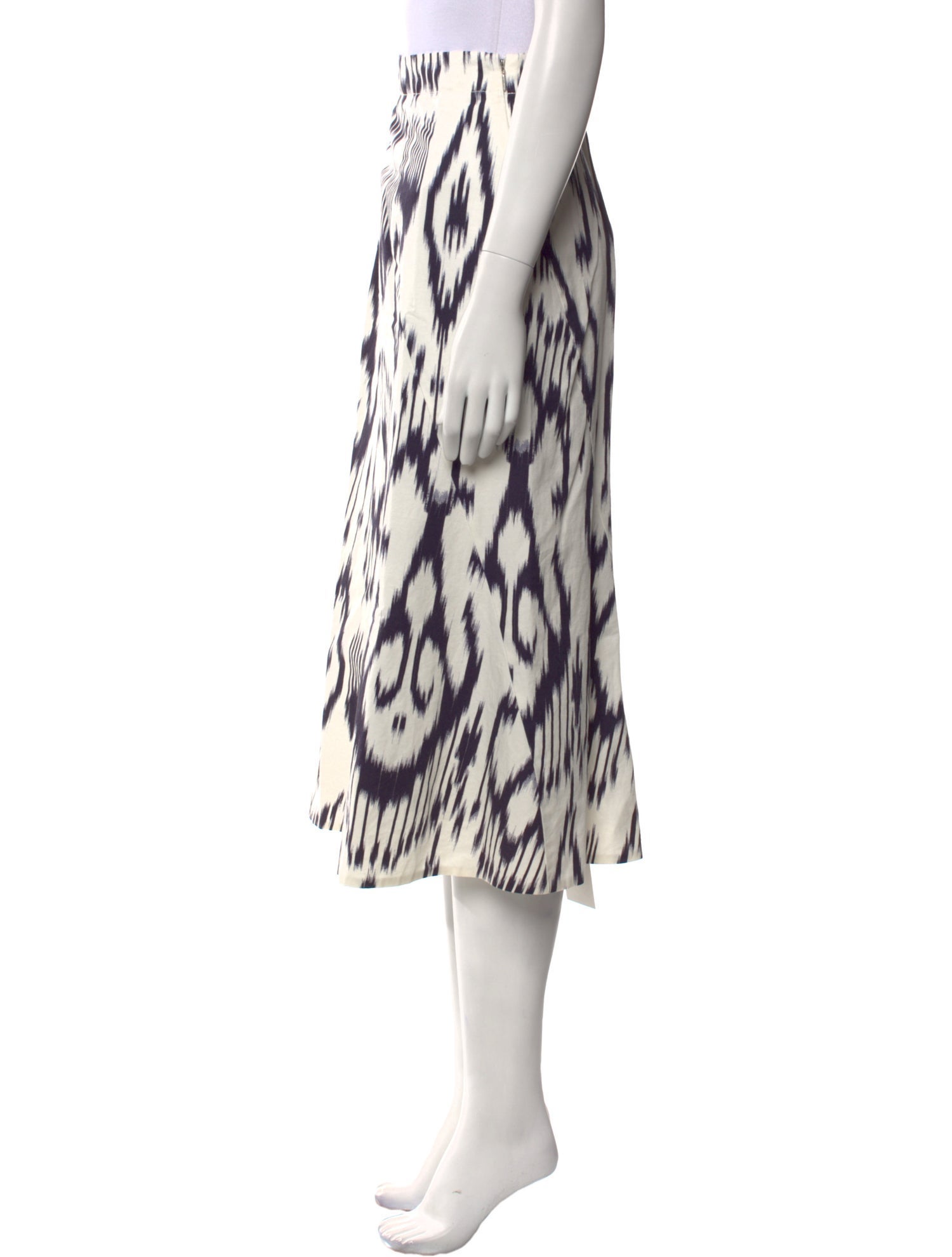 Rebecca Taylor Printed Midi Length Skirt w/ Tags