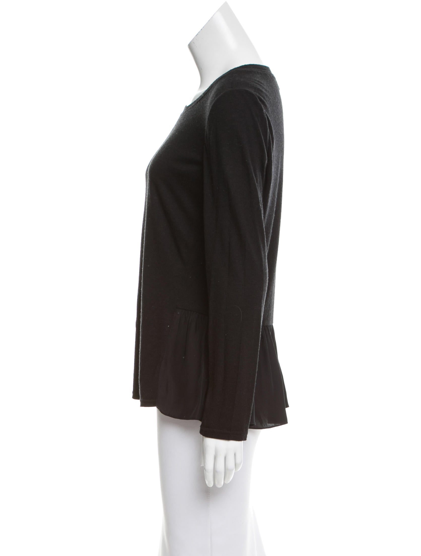ruffle trim knit top w tags clothing ruffle trim knit top w tags clothing