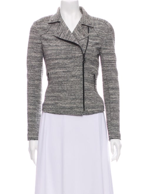 Rebecca Taylor Tweed Pattern Biker Jacket