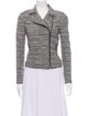 Rebecca Taylor Tweed Pattern Biker Jacket