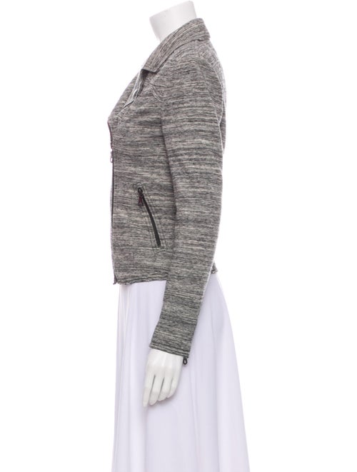 Rebecca Taylor Tweed Pattern Biker Jacket