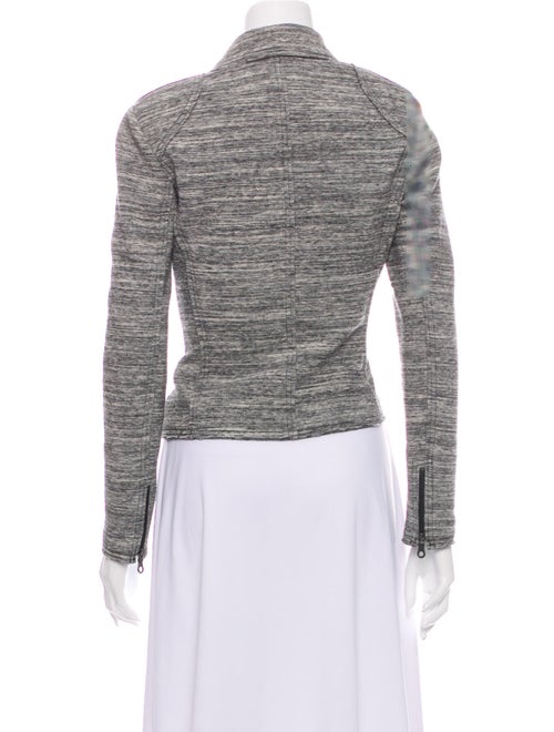 Rebecca Taylor Tweed Pattern Biker Jacket