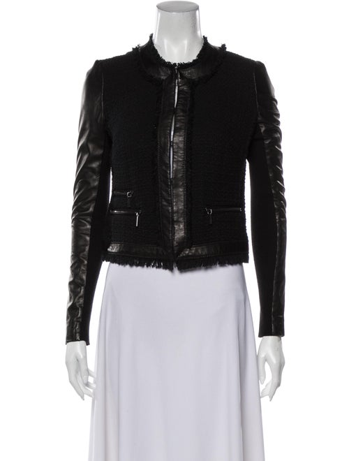 Rebecca Taylor Biker Jacket Black