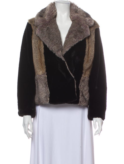 Rebecca Taylor Faux Fur Jacket