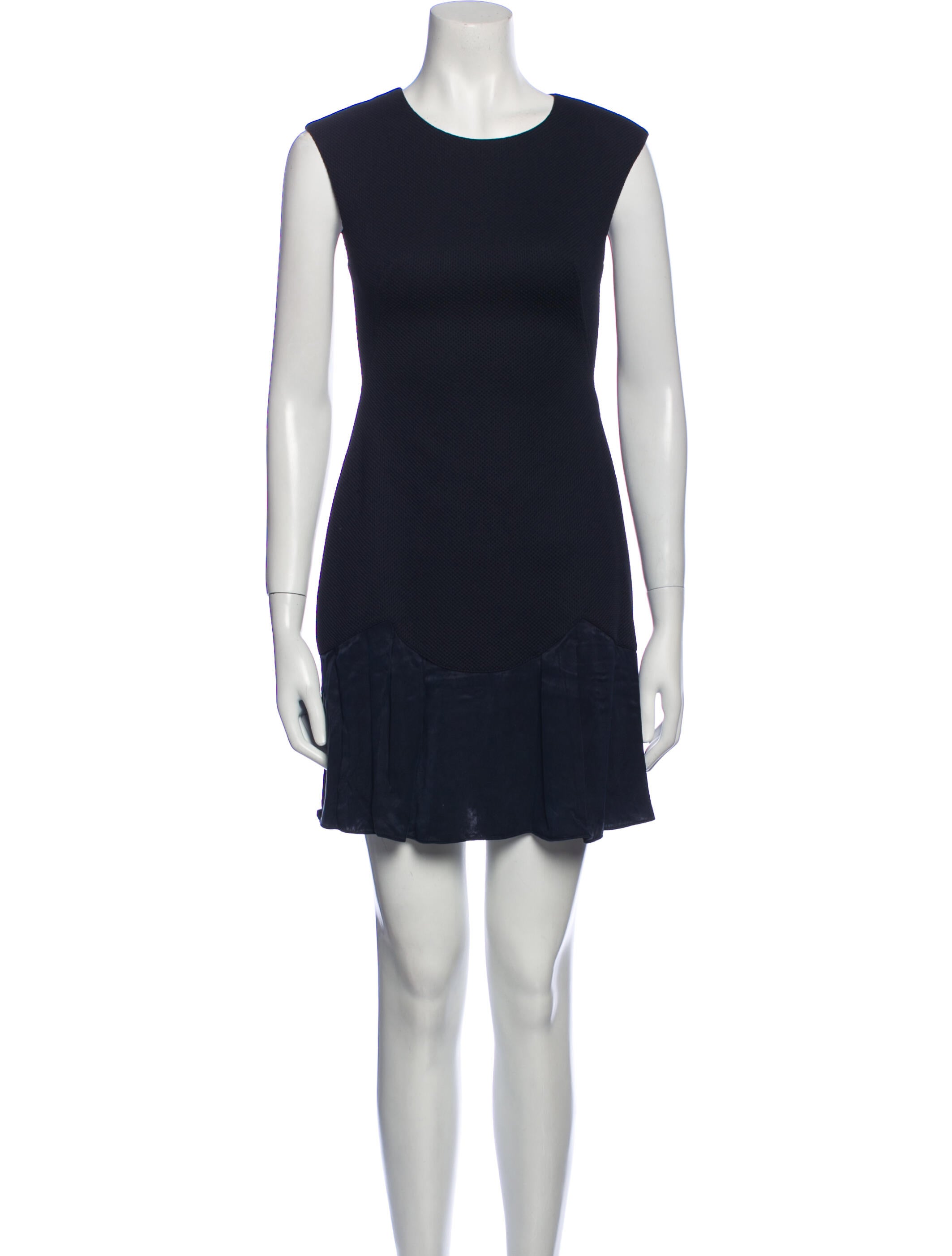 Rebecca Taylor Crew Neck Mini Dress