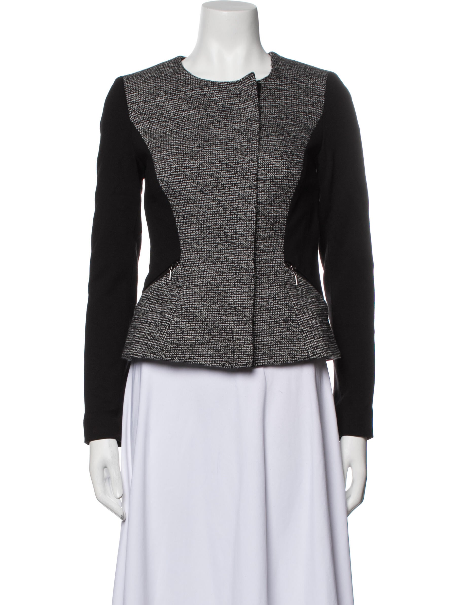 Rebecca Taylor Tweed Pattern Evening Jacket