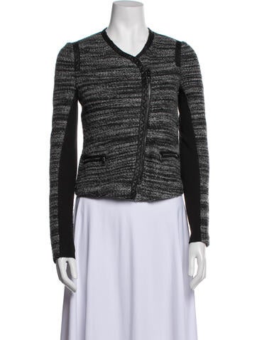 Rebecca Taylor Jackets Striped Evening Jacket US 0 | XS