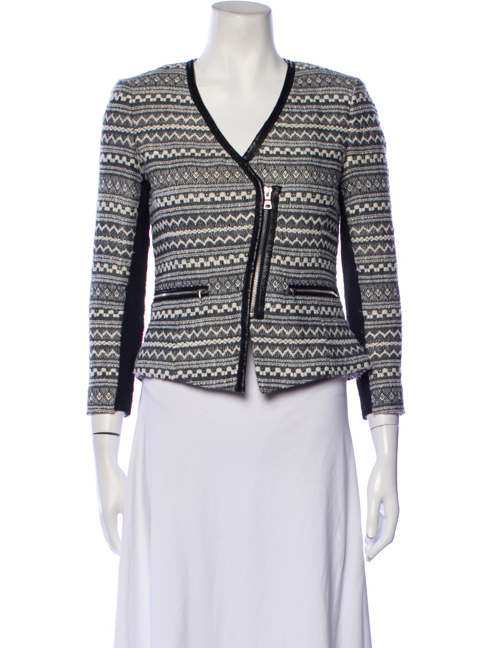 Rebecca Taylor Tweed Pattern Evening Jacket