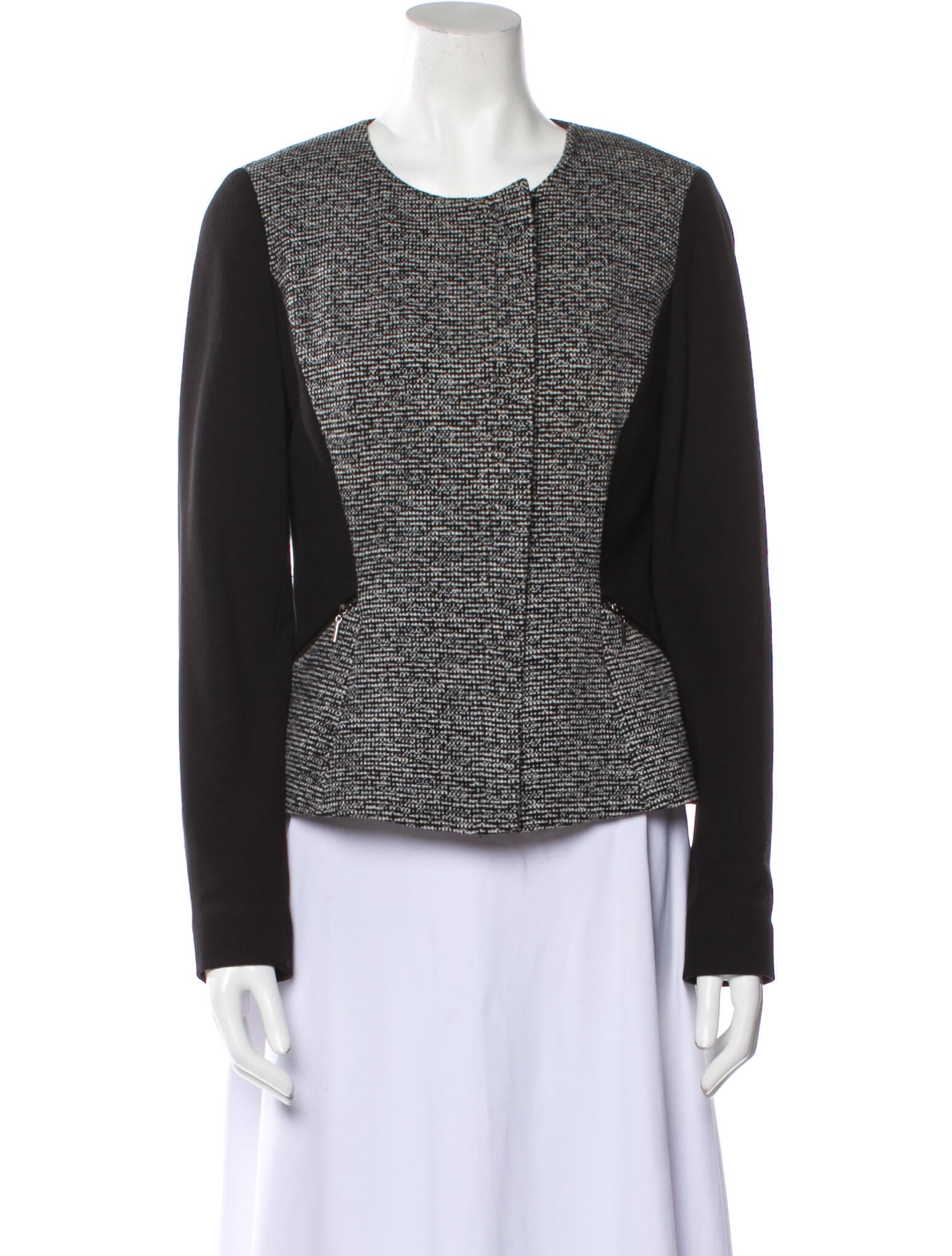 Rebecca Taylor Tweed Pattern Jacket