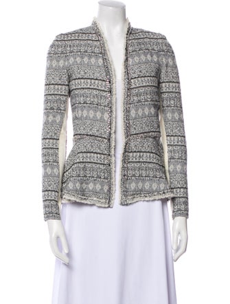 Rebecca Taylor Tweed Pattern Evening Jacket