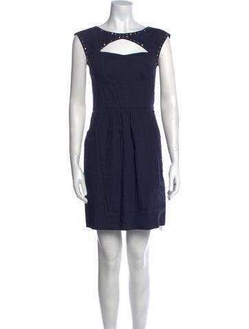 Rebecca Taylor Dresses Bateau Neckline Mini Dress US 6 | M