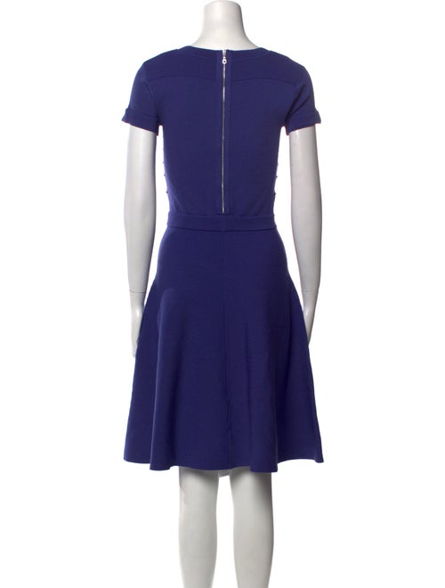 Rebecca Taylor Scoop Neck Knee-Length Dress