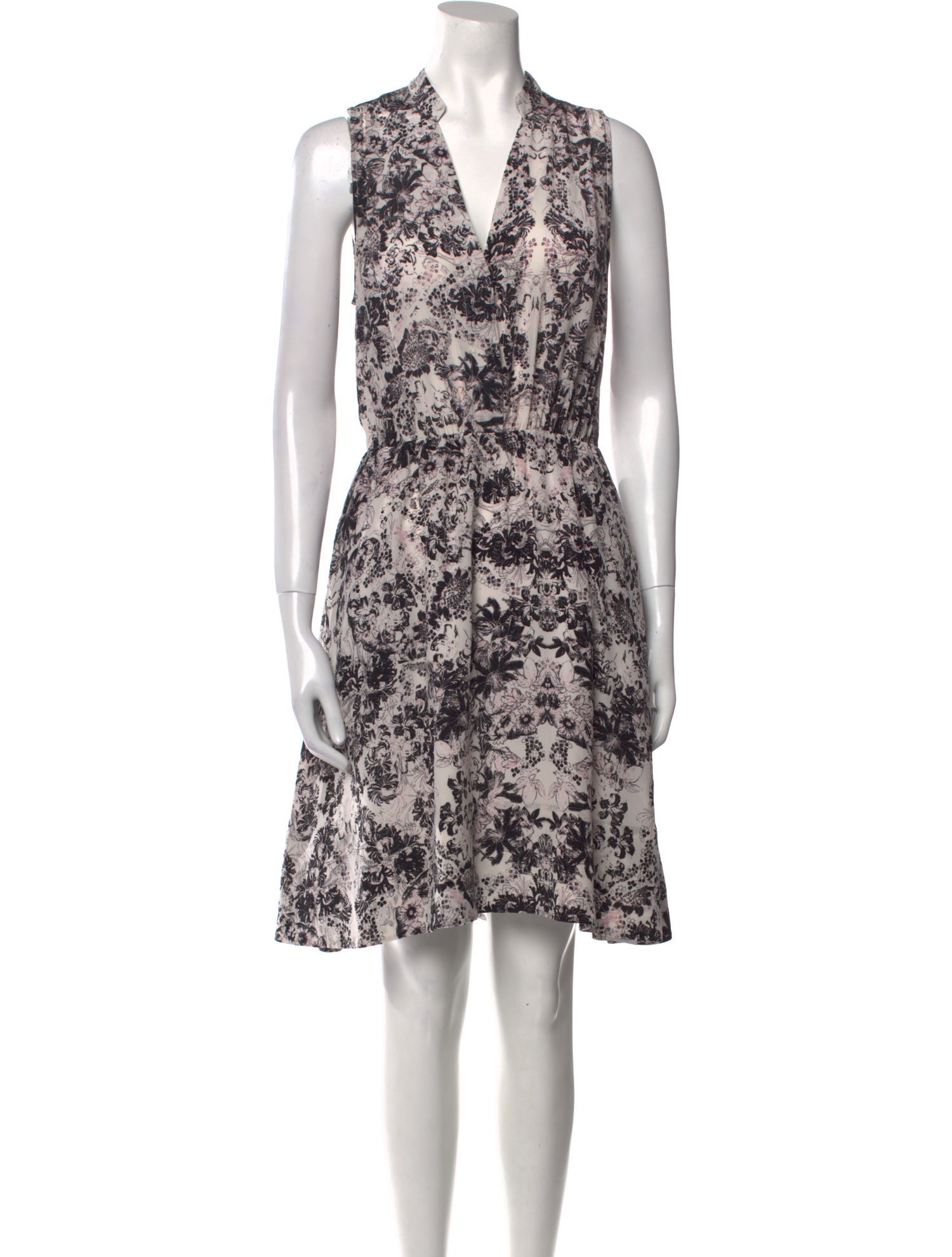 Rebecca Taylor Silk Knee-Length Dress