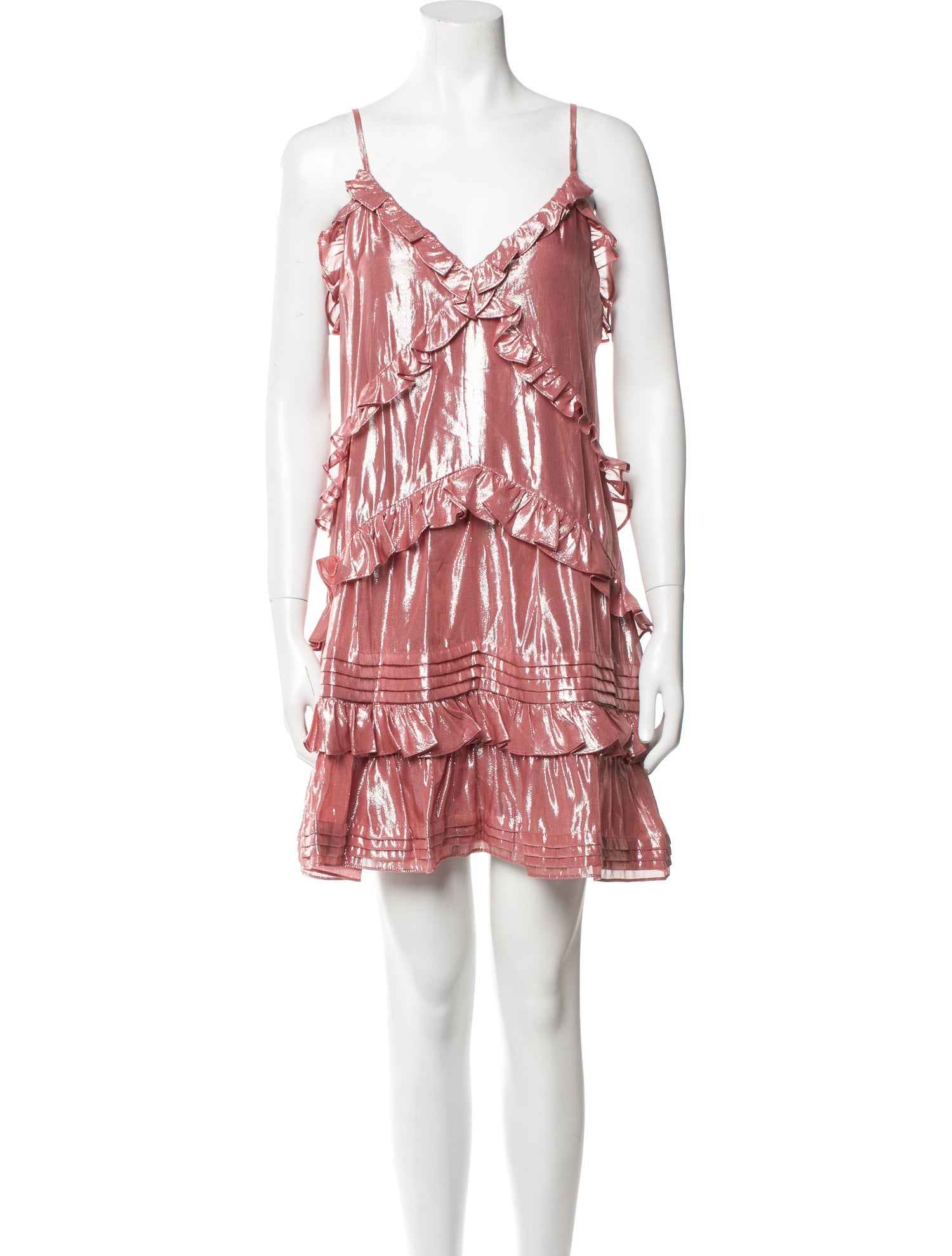 Rebecca Taylor Silk Mini Dress - Pink Dresses, Clothing - WRB97535