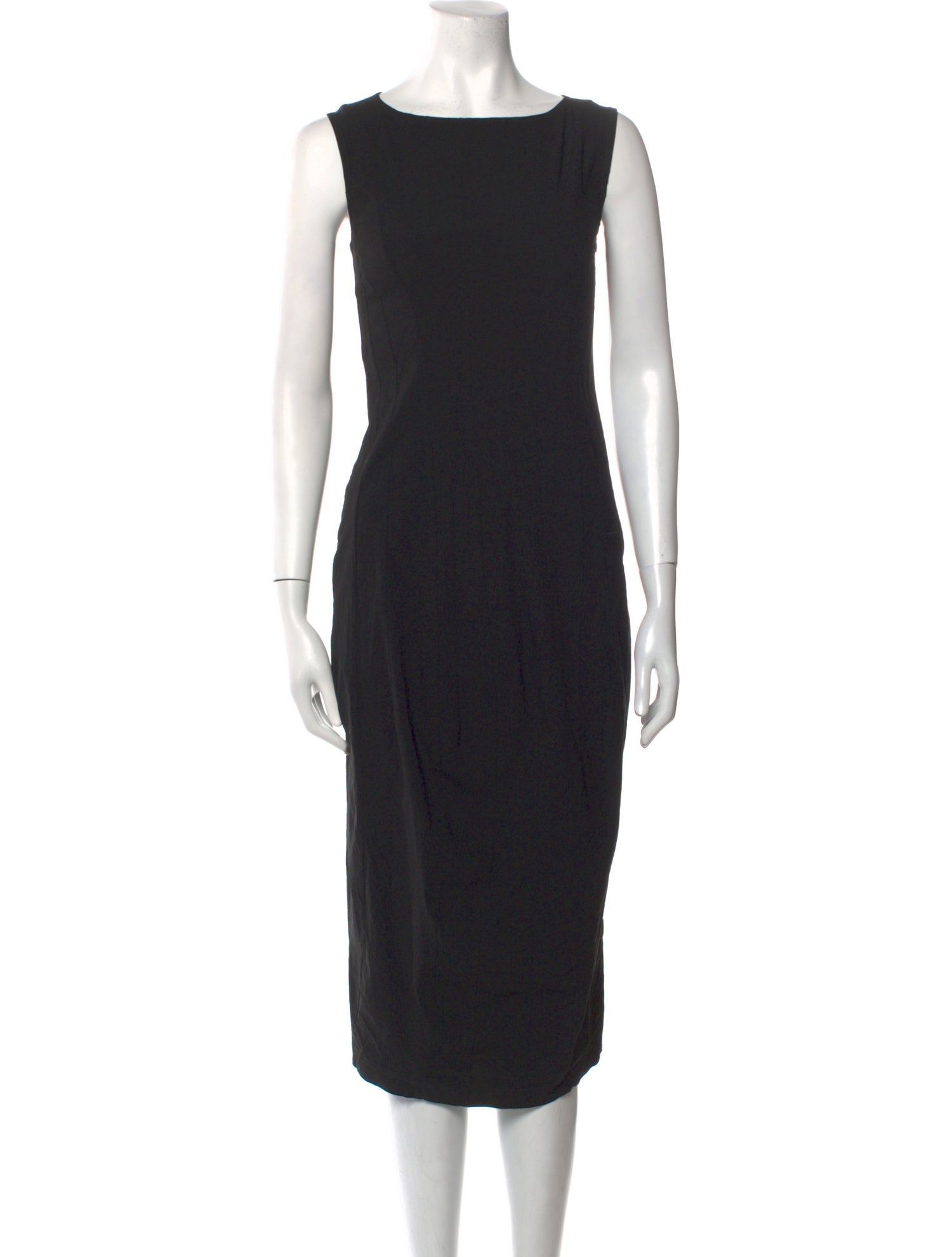 Rundholz Black Label Bateau Neckline Midi Length Dress