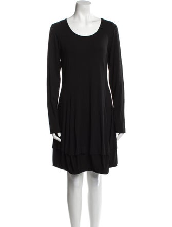 Rundholz Black Label Scoop Neck Mini Dress