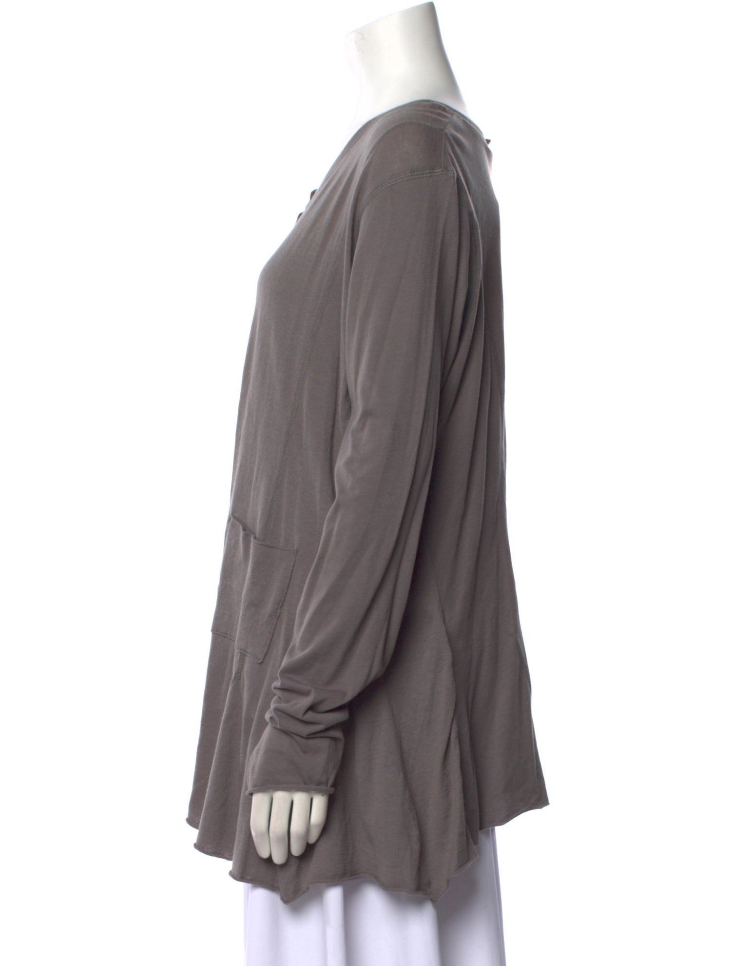 Rundholz Black Label Scoop Neck Long Sleeve Tunic