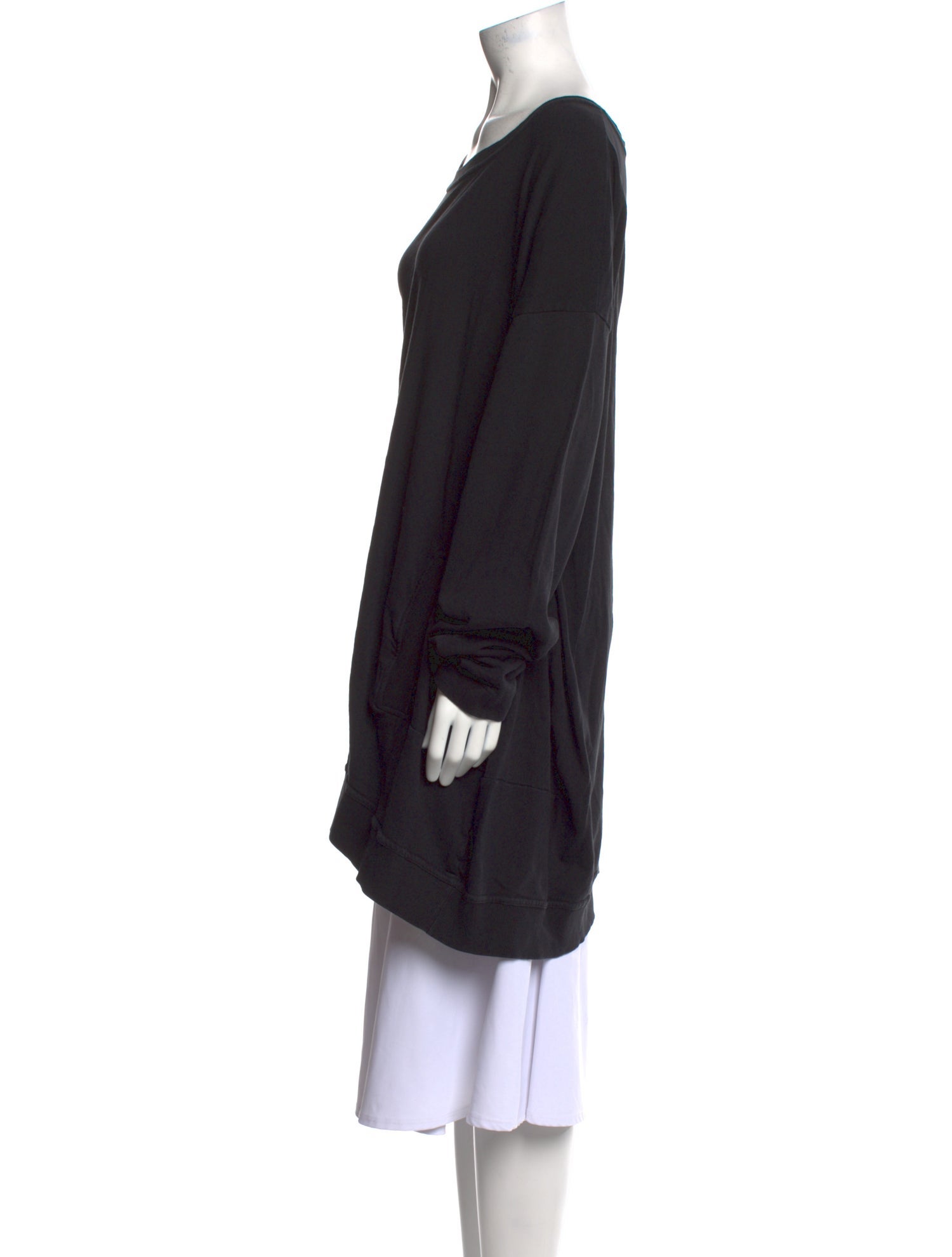 Rundholz Black Label Bateau Neckline Long Sleeve Sweatshirt
