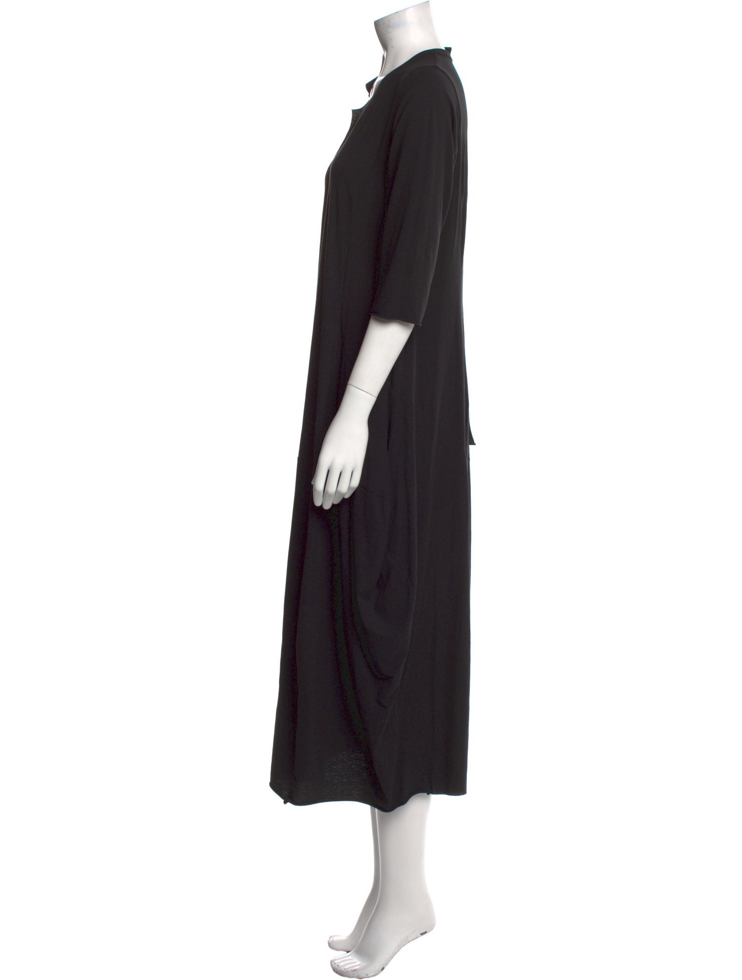 Rundholz Black Label Scoop Neck Long Dress