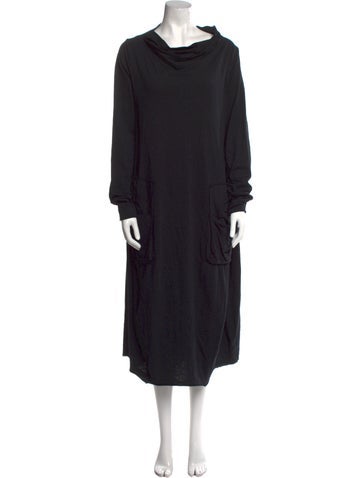 Rundholz Black Label Dresses Cowl Neck Long Dress XL