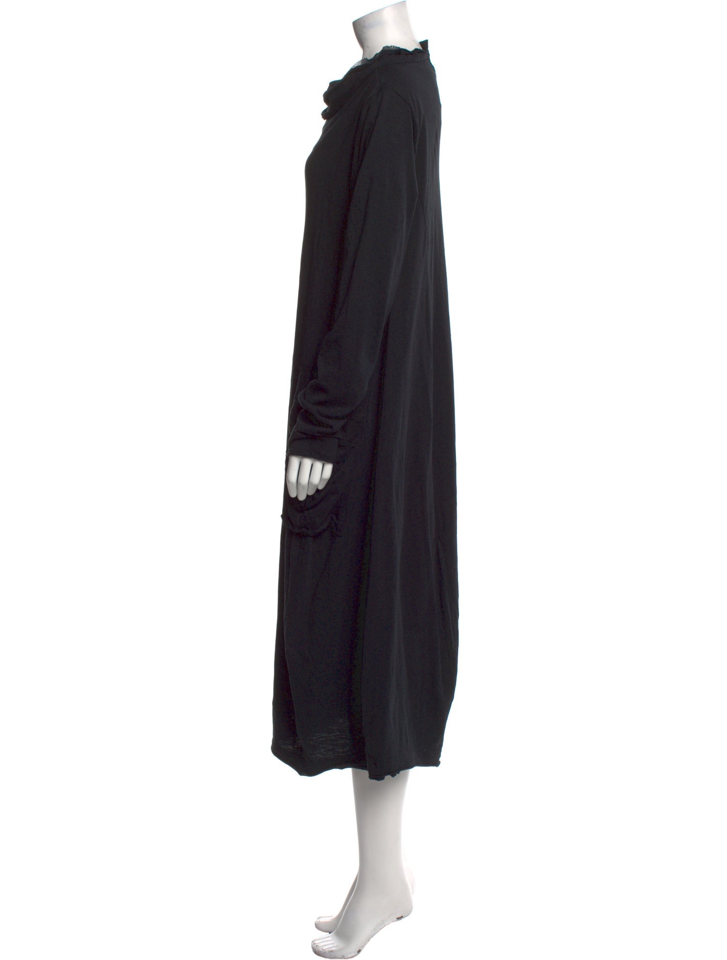 Rundholz Black Label Cowl Neck Long Dress