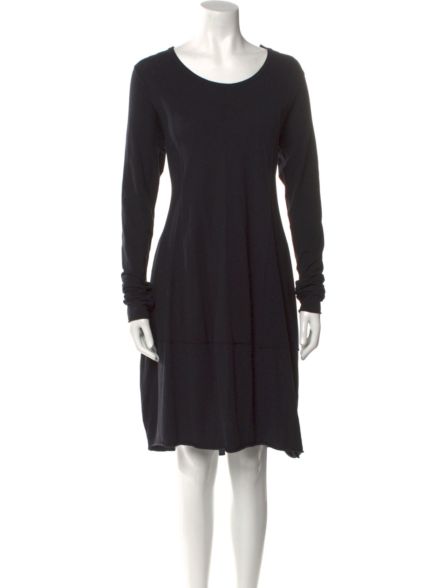 Rundholz Black Label Scoop Neck Knee-Length Dress