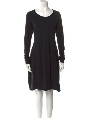 Rundholz Black Label Dresses Scoop Neck Knee-Length Dress XL