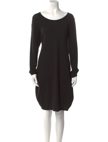 Rundholz Black Label Dresses Scoop Neck Knee-Length Dress XL