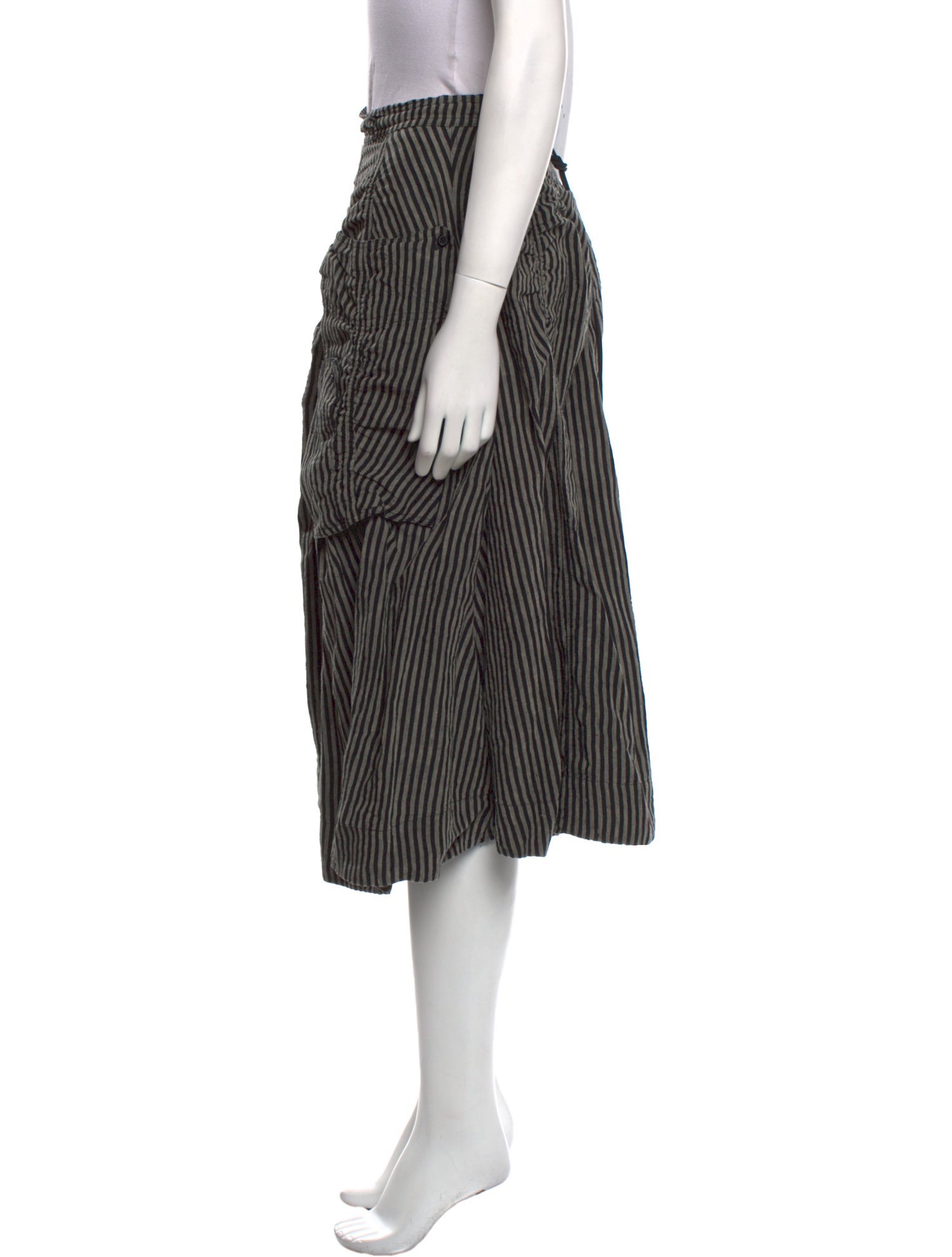 Rundholz Black Label Linen Midi Length Skirt