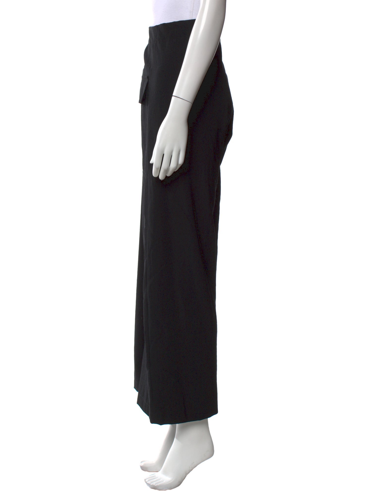 Rundholz Black Label Wool Wide Leg Pants