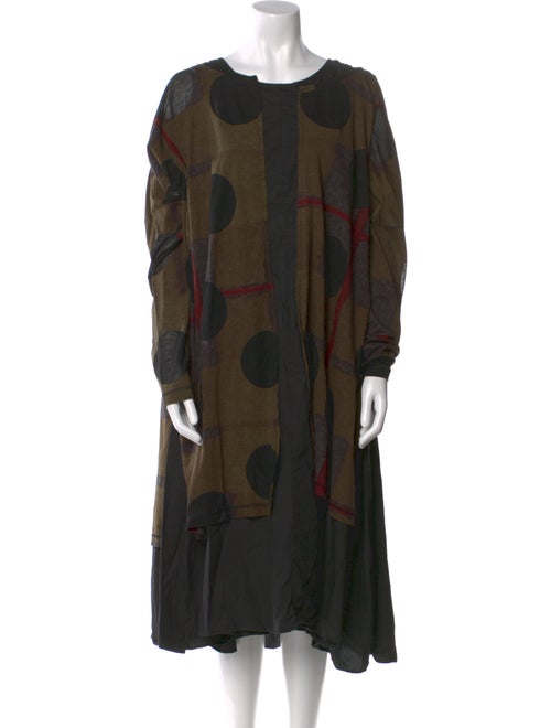 Rundholz Black Label Printed Midi Length Dress