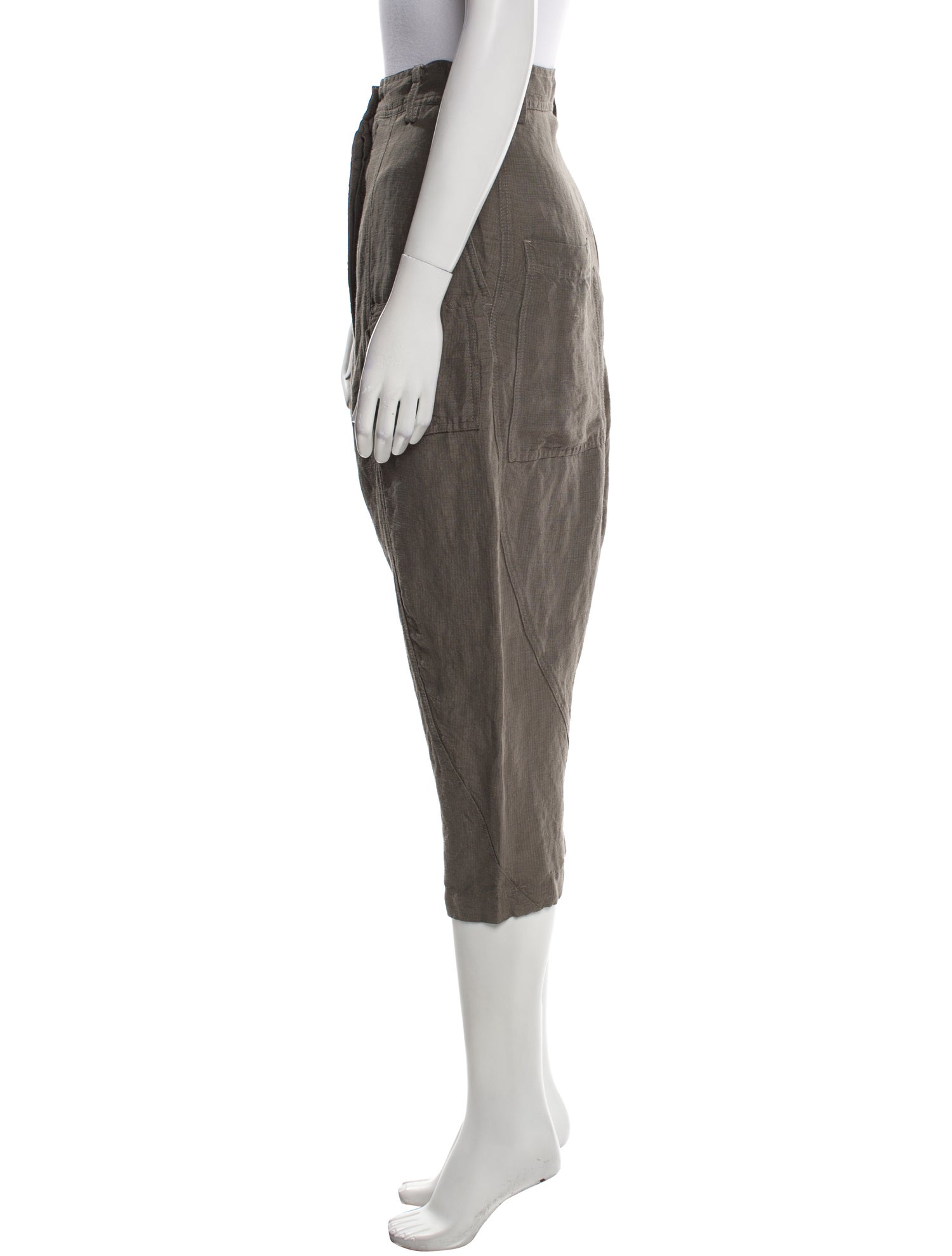 Rundholz Black Label Linen Straight Leg Pants