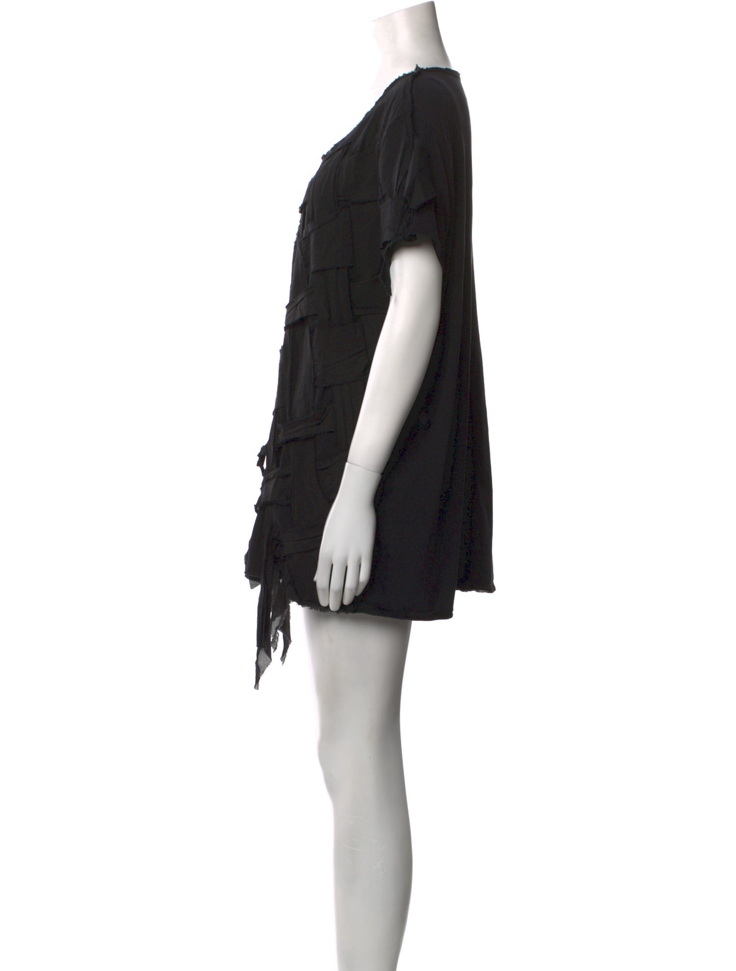 Rundholz Black Label Square Neckline Mini Dress