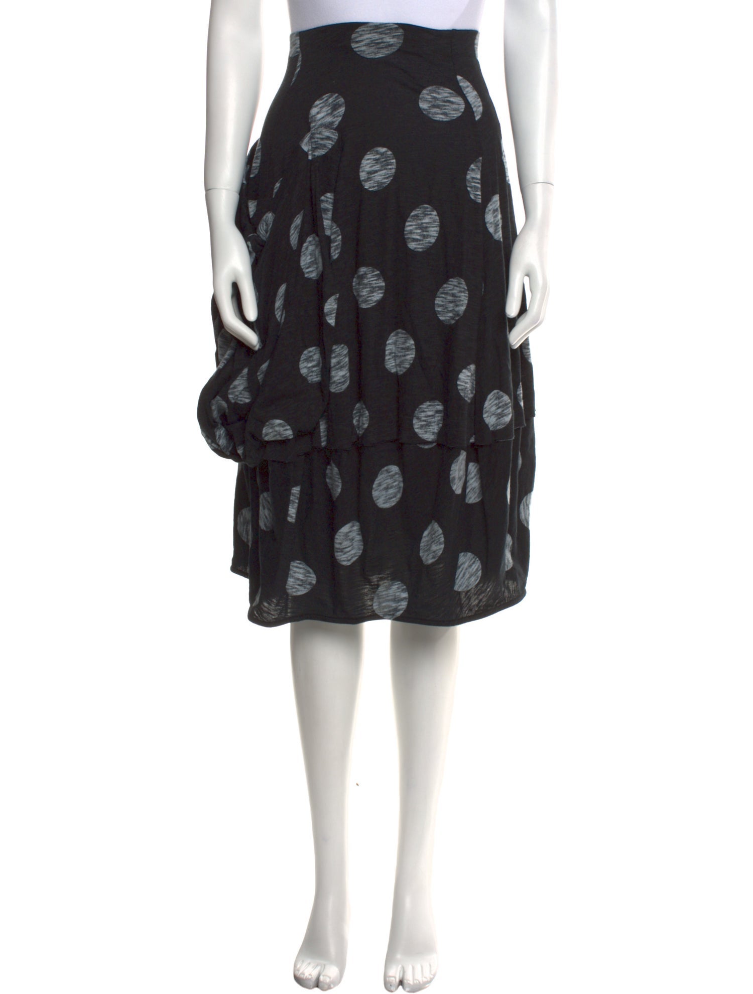 Rundholz Black Label Polka Dot Print Knee-Length Skirt