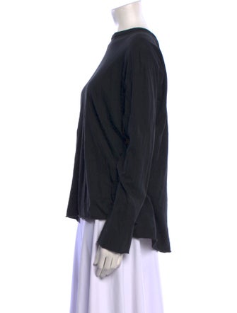 Rundholz Black Label Bateau Neckline Long Sleeve Top