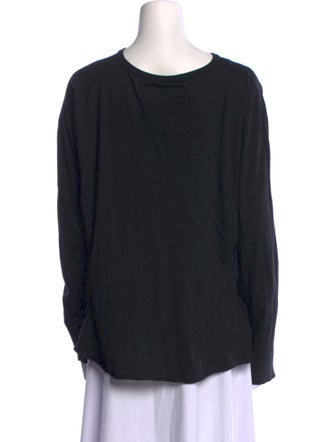 Rundholz Black Label Bateau Neckline Long Sleeve Top