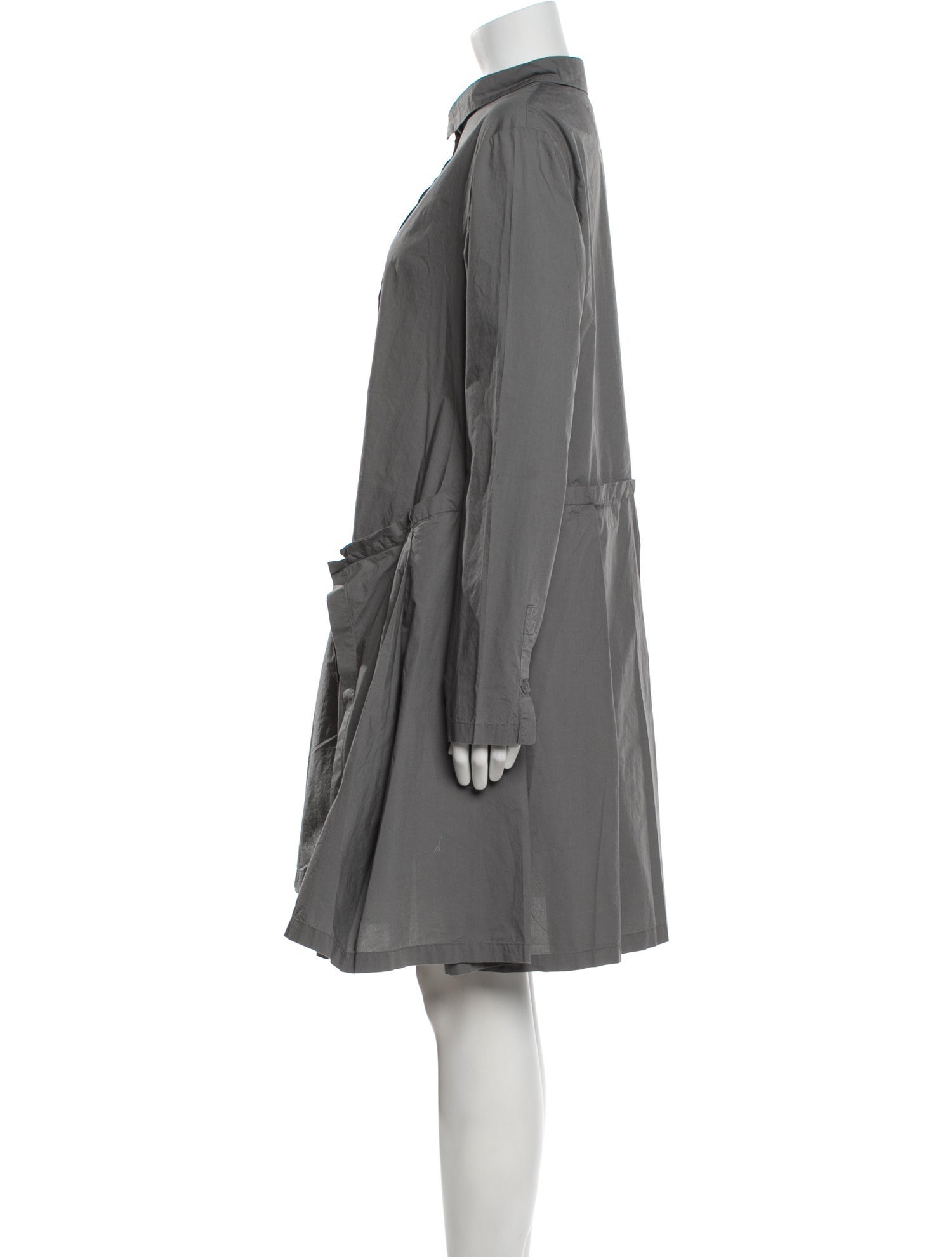 Rundholz Black Label Mock Neck Knee-Length Dress