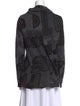 Rundholz Black Label Printed Bateau Neckline Sweater
