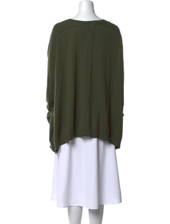 Rundholz Black Label Graphic Print Scoop Neck Sweater