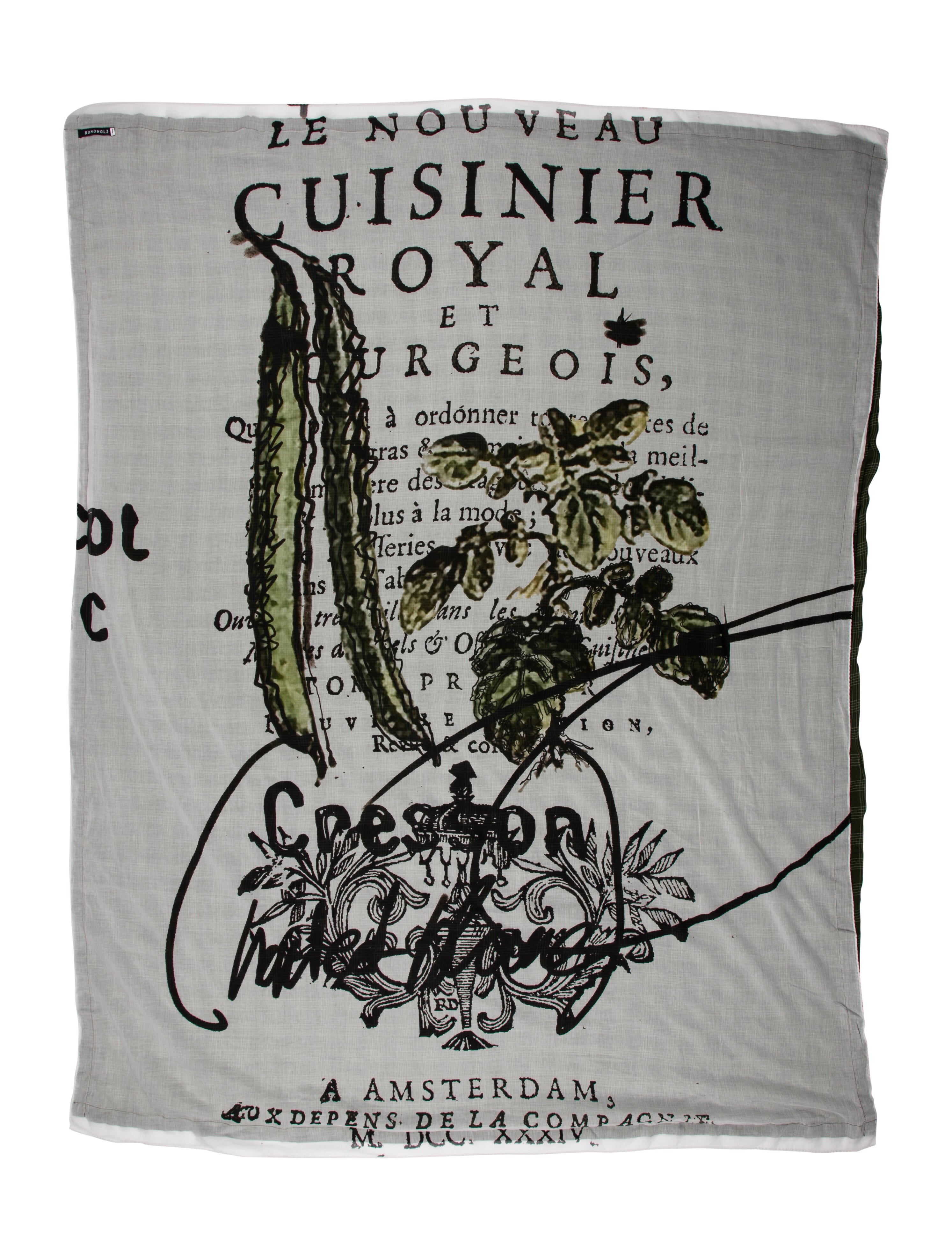 Rundholz Black Label Floral Foulard 80 Printed Scarf