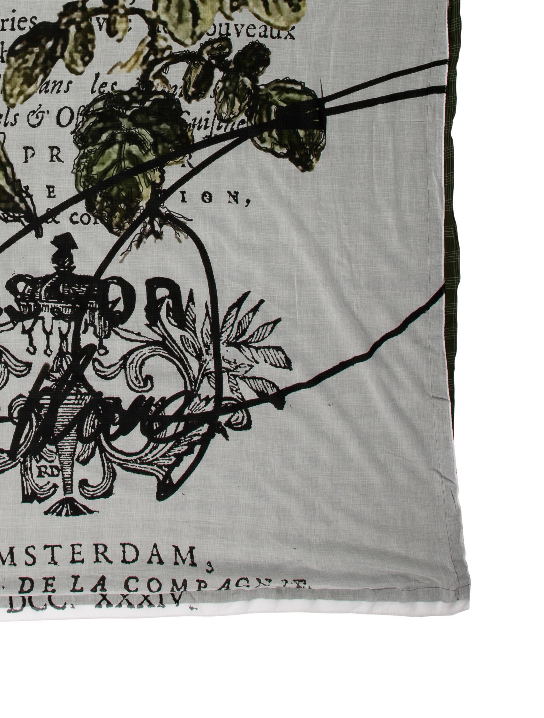 Rundholz Black Label Floral Foulard 80 Printed Scarf