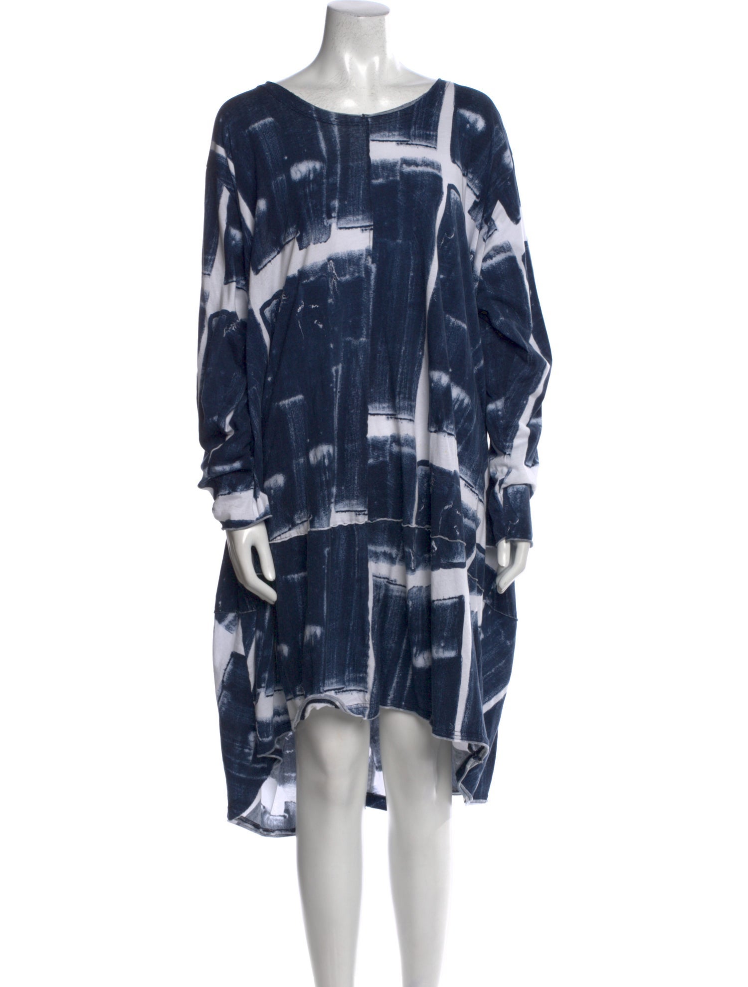 Rundholz Black Label Tie-Dye Print Mini Dress