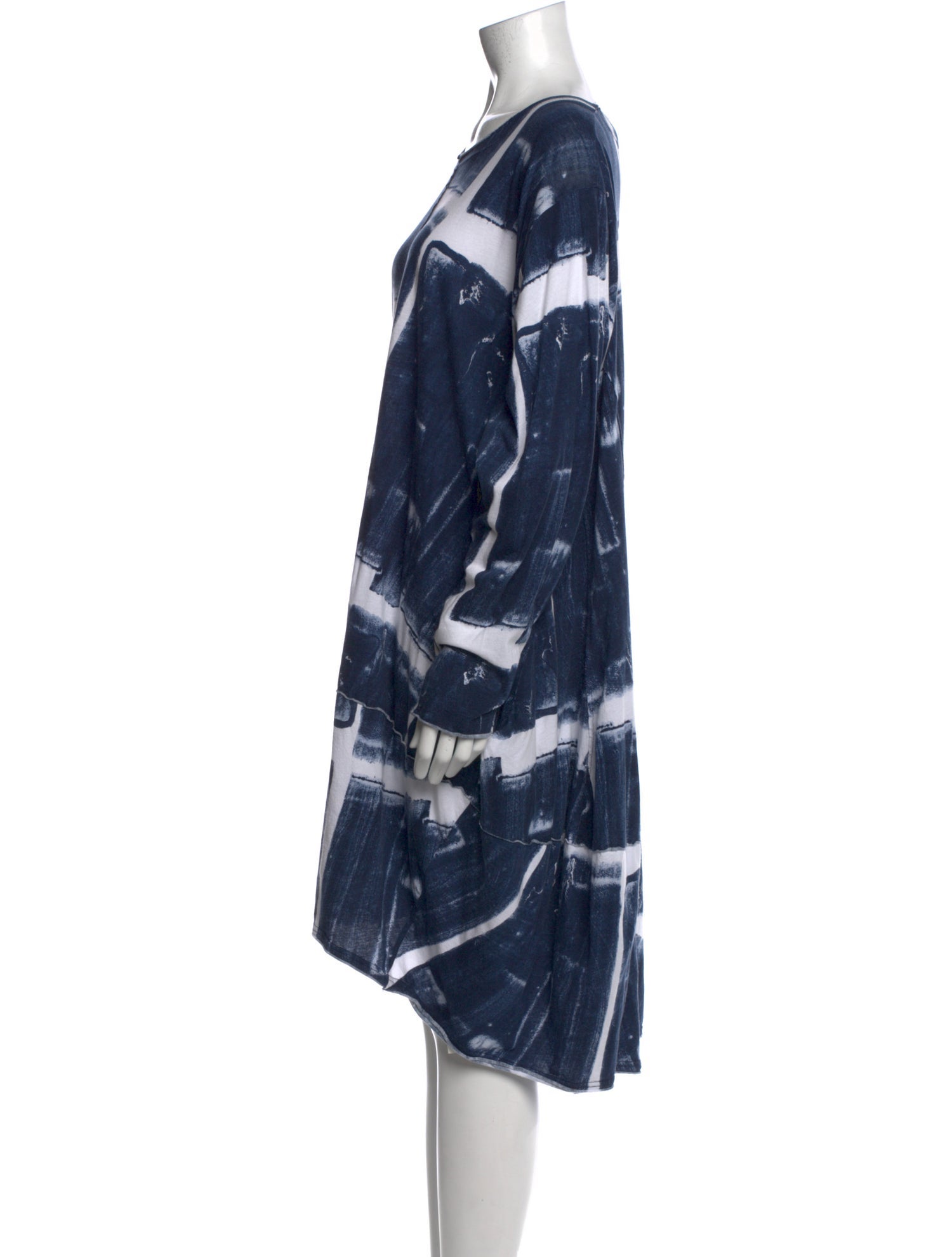 Rundholz Black Label Tie-Dye Print Mini Dress